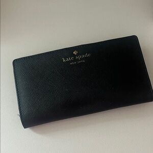 Kate Spade Black Leather Wallet